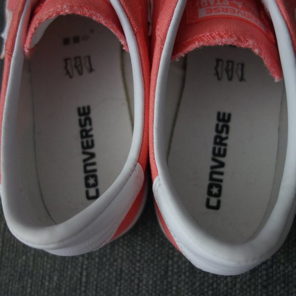 Converse Pink Unisex Low Top Shoes Mens 7.5 Womens 9 - Picture 7 of 12